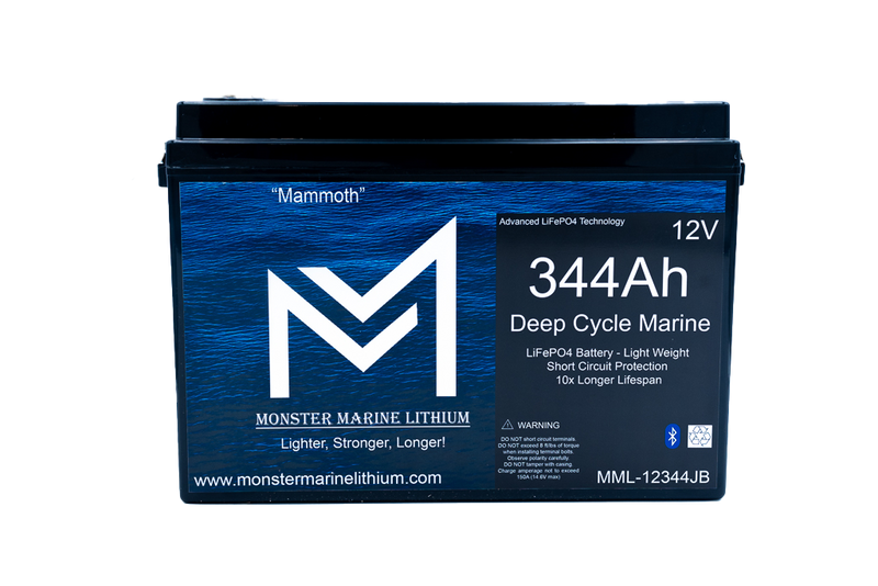 Load image into Gallery viewer, 12v 344Ah Lithium Deep cycle MML-12344B Bluetooth
