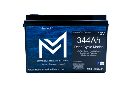 12v 344Ah Lithium Deep cycle MML-12344B Bluetooth