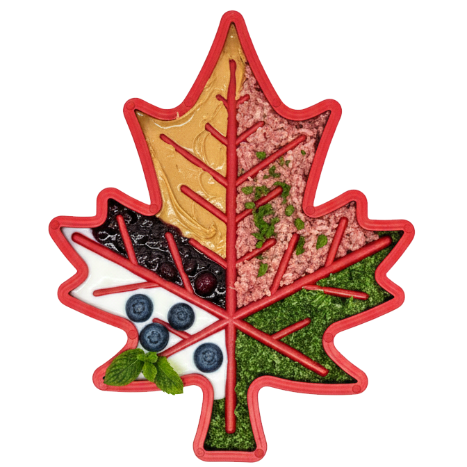 Load image into Gallery viewer, Canadian Maple Leaf Nylon Dog Chew Toy - Indestructible &amp; USA Made
