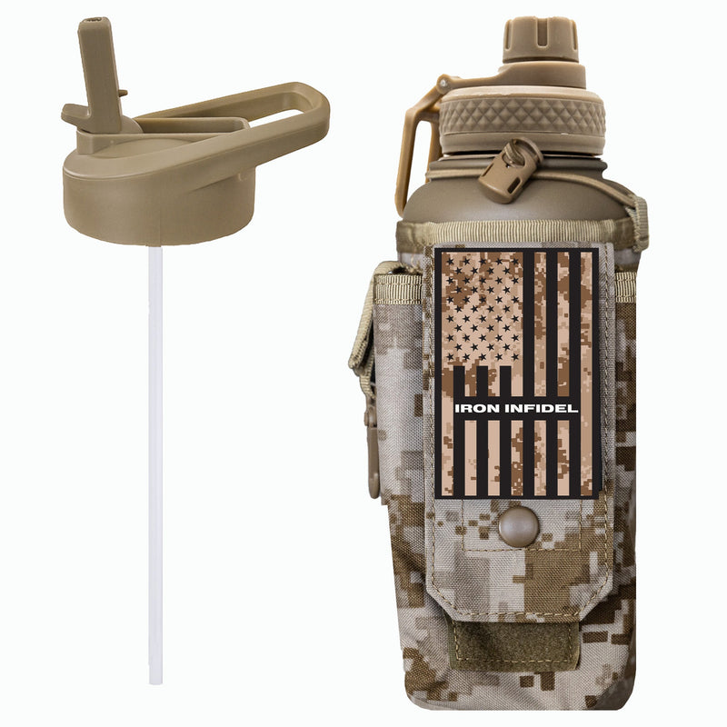 Load image into Gallery viewer, 32oz Compact Battle Bottles
