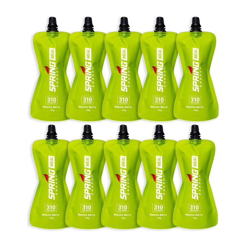 Load image into Gallery viewer, Matcha Berry Endurance Meal With Natural Caffeine (Vegan) 310 Kcal
