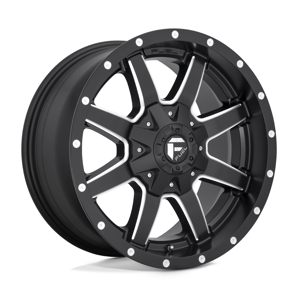 Fuel 1 Pc Matte Black Milled
