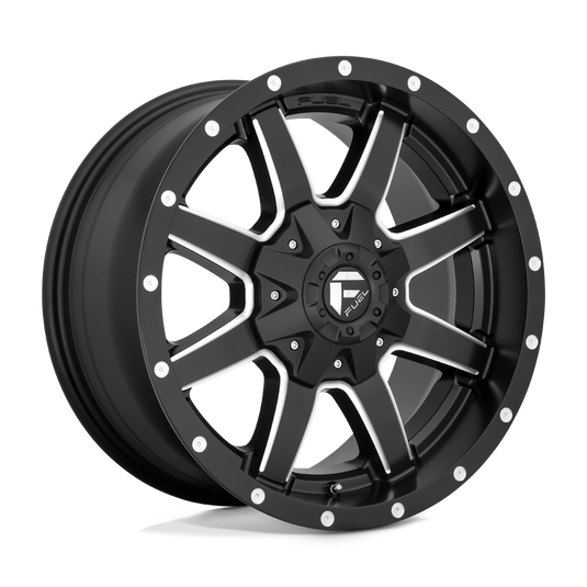 Fuel 1 Pc D538 Maverick Matte Black Milled