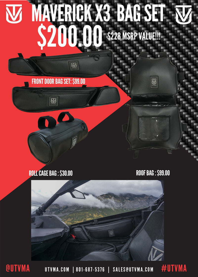 Load image into Gallery viewer, Maverick X3 2 Seater Bag Set (2017-2024)
