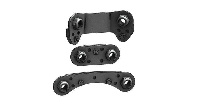 Load image into Gallery viewer, Maverick R Rear Radius Rod Race Plates
