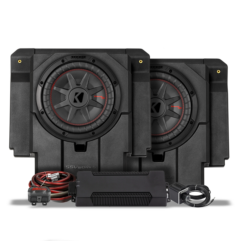 Load image into Gallery viewer, 2024-2026 Can-Am® Maverick R 4-Seater Rear-Seat Plug-&amp;-Play Dual-Subwoofer Add-On Kit

