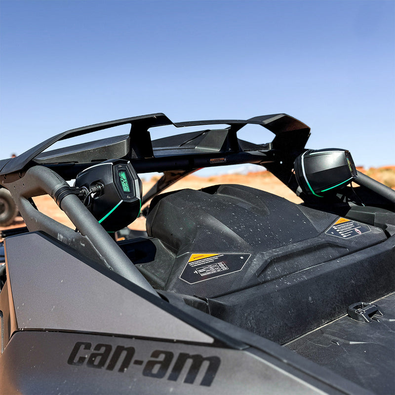 Load image into Gallery viewer, ssv works speaker pods installed on canam maverick r
