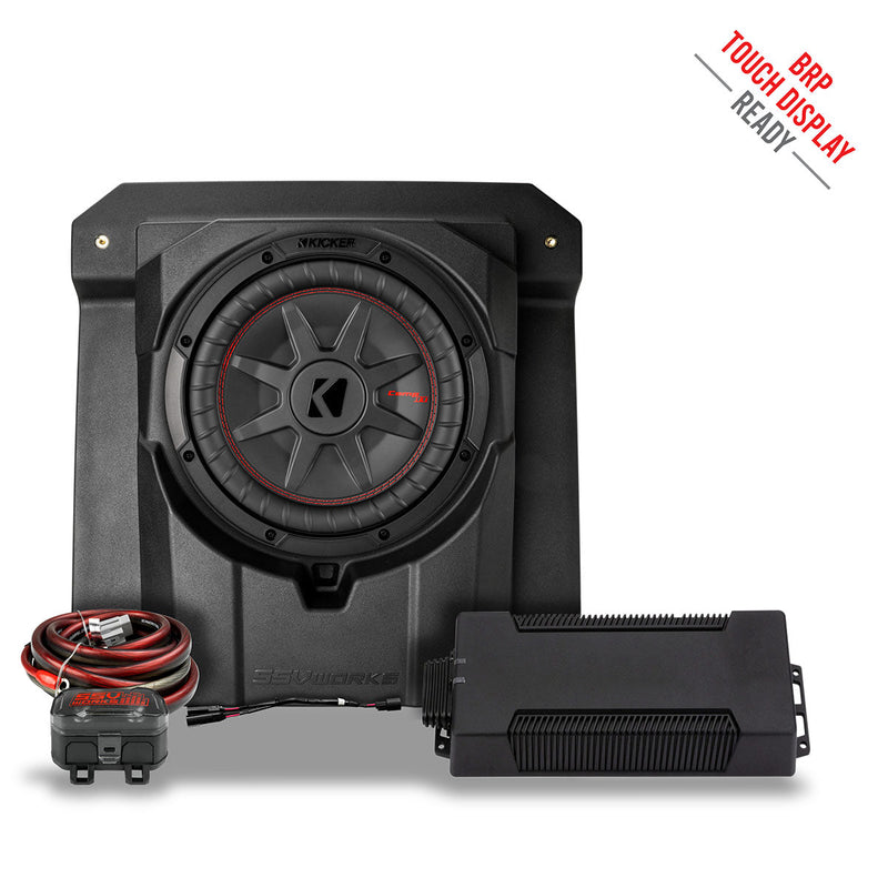 Load image into Gallery viewer, 2024-2026 CanAm® Maverick R Front Under-Seat 850watt 10" Subwoofer Add-On for Factory JL® System
