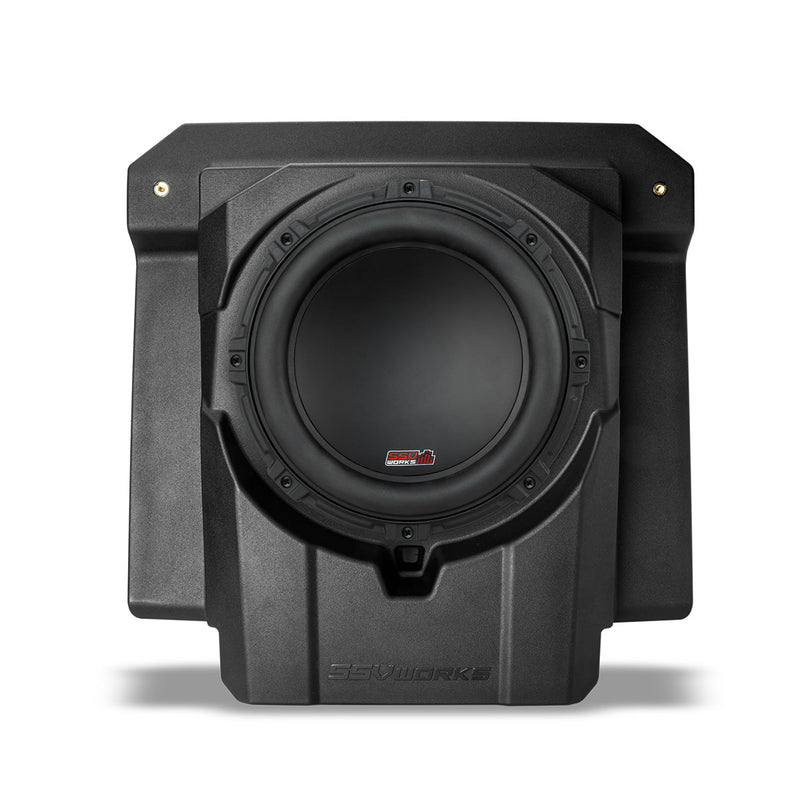 Load image into Gallery viewer, 2024-2026 CanAm® Maverick R Front Under-Seat 850watt 10" Subwoofer Add-On for Factory JL® System
