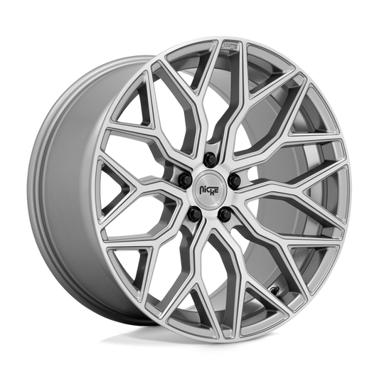 Niche 1 Pc M265 Mazzanti Anthracite Brushed Tint Clear