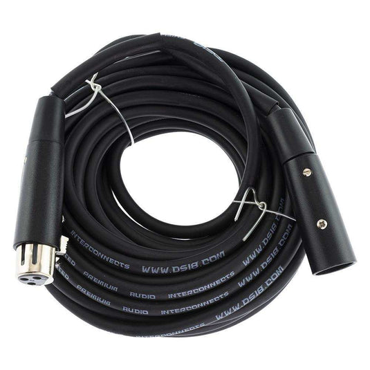 MADE BACK STAGE Microphone Cable XLR3 Female to XLR3 Male, 20' - Skoutley Outdoors LLC
