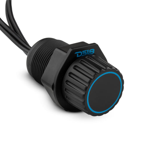 Marine Gain Attenuator (Bass Knob) Compatible With Any Source Unit That Uses RCA