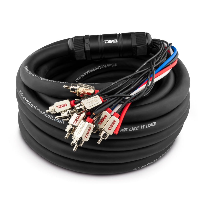 Load image into Gallery viewer, Snake, Medusa 10 Channel RCA and 4 x 12GA OFC Power Wire 30 Feet
