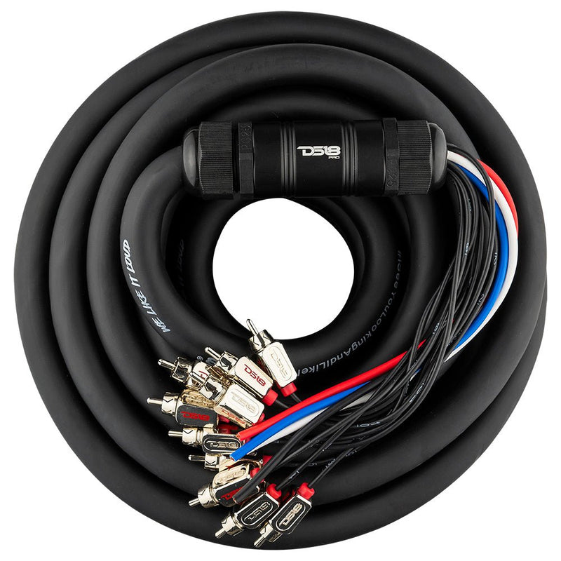 Load image into Gallery viewer, Snake, Medusa 10 Channel RCA and 4 x 12GA OFC Power Wire 50 Feet
