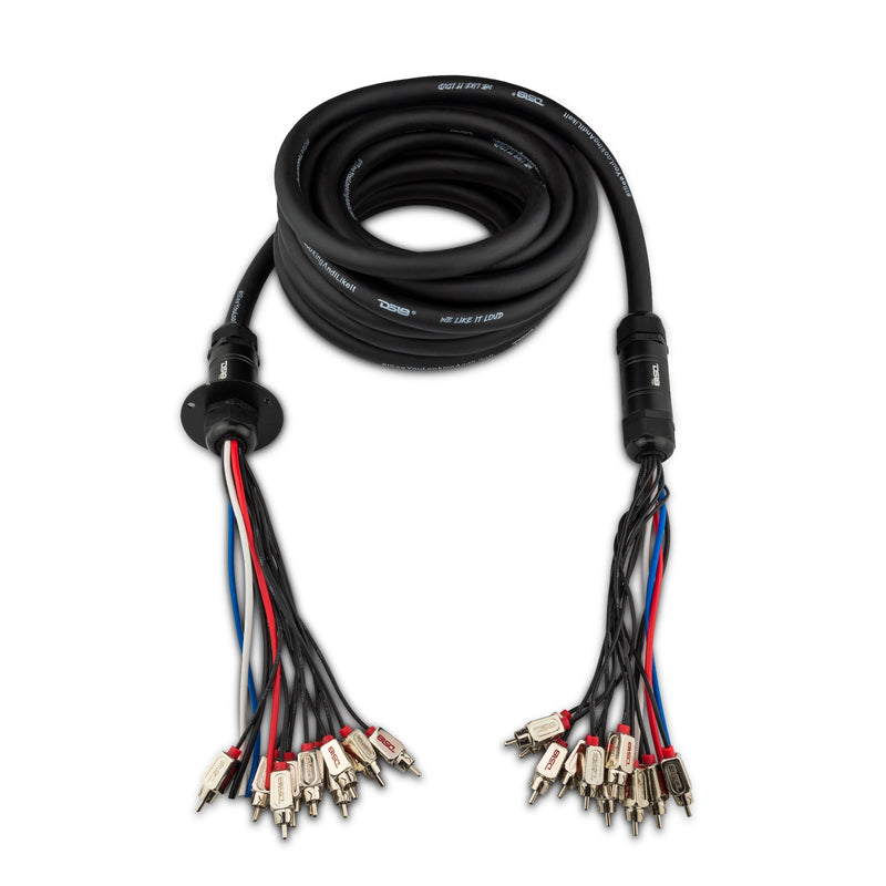 Load image into Gallery viewer, Snake, Medusa 10 Channel RCA and 4 x 12GA OFC Power Wire 30 Feet
