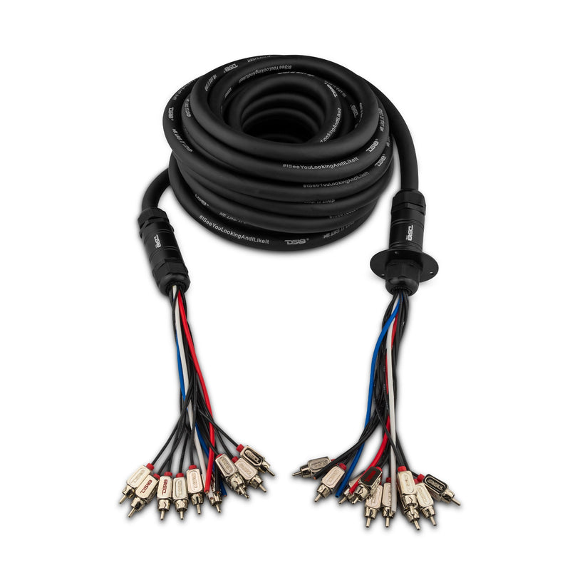 Load image into Gallery viewer, Snake, Medusa 10 Channel RCA and 4 x 12GA OFC Power Wire 50 Feet
