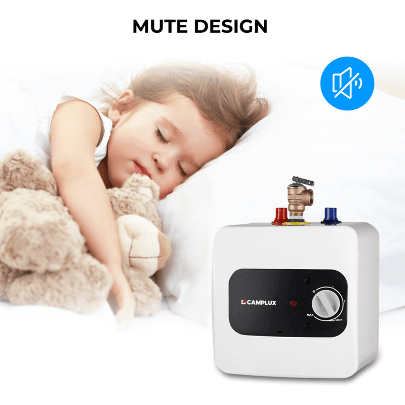 Load image into Gallery viewer, Camplux Electric Mini Tank Water Heater 120V - 1.3 Gallon
