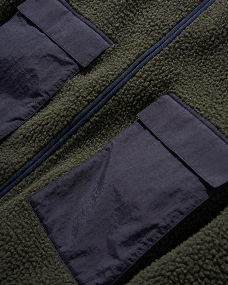 Load image into Gallery viewer, Recycled Sherpa Full Zip
