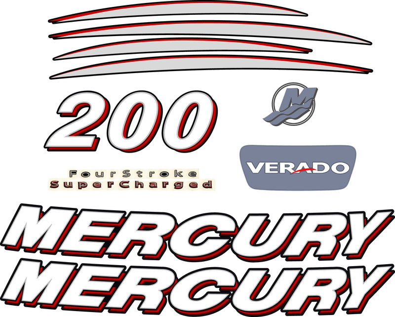 Load image into Gallery viewer, Replacement Decal Kit for Mercury Verado
