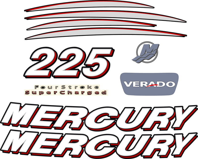 Load image into Gallery viewer, Replacement Decal Kit for Mercury Verado
