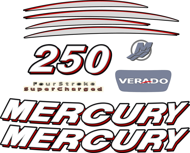 Load image into Gallery viewer, Replacement Decal Kit for Mercury Verado
