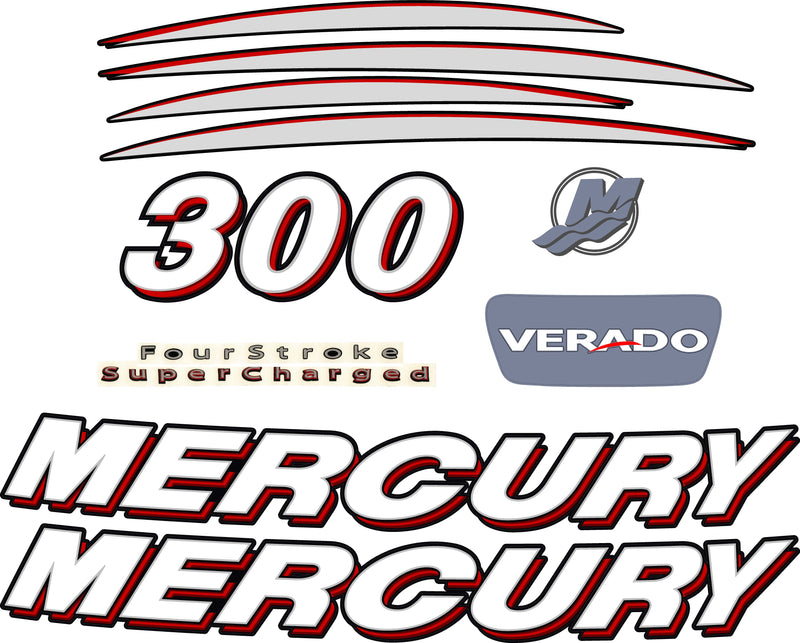 Load image into Gallery viewer, Replacement Decal Kit for Mercury Verado
