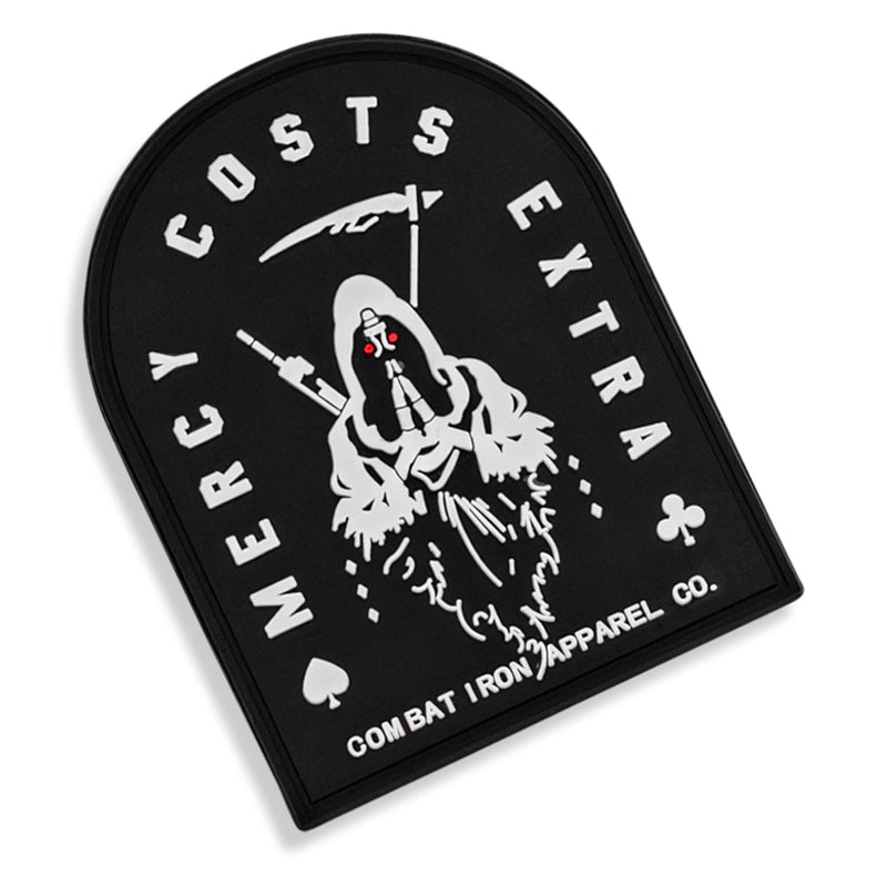 Load image into Gallery viewer, Mercy Costs Extra PVC Velcro Patch
