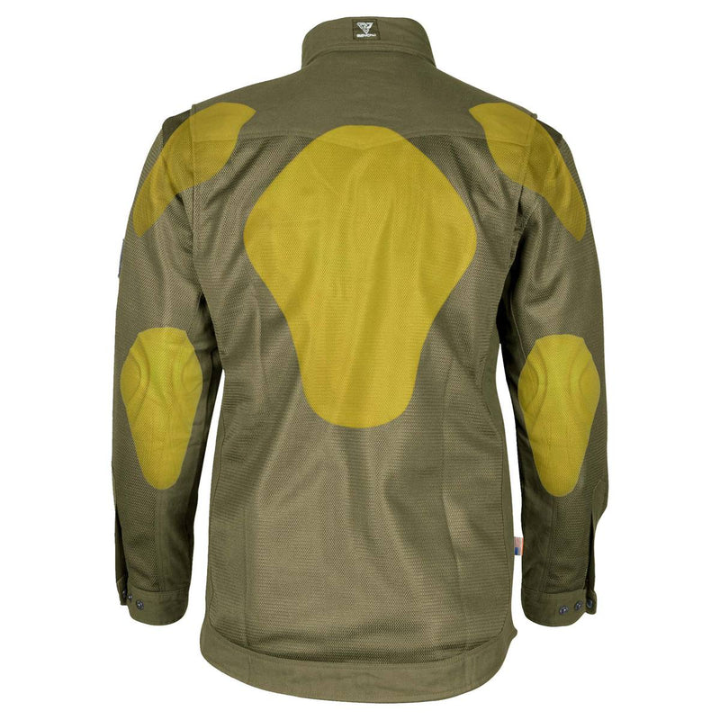 Load image into Gallery viewer, Protective Summer Mesh Shirt - Army Green Solid
