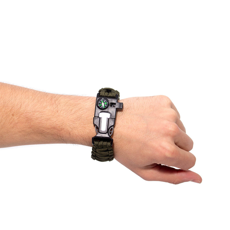 Load image into Gallery viewer, Paracord Survival Bracelet
