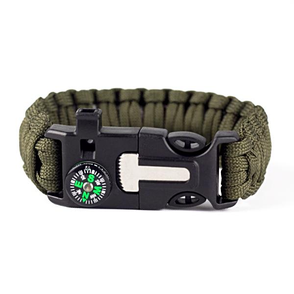 Load image into Gallery viewer, Paracord Survival Bracelet
