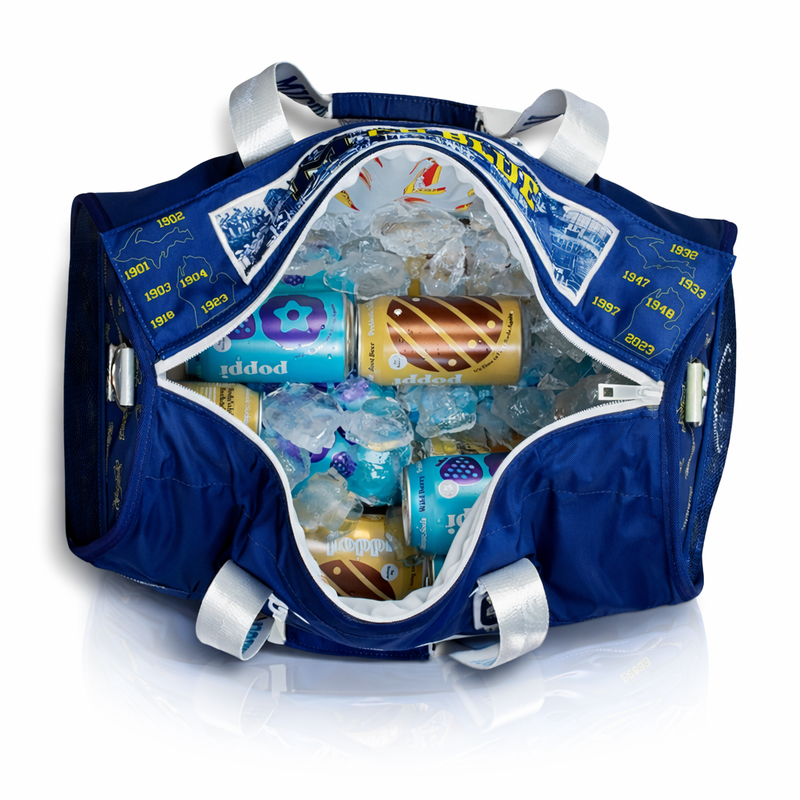 Load image into Gallery viewer, University of Michigan Duffel Cooler
