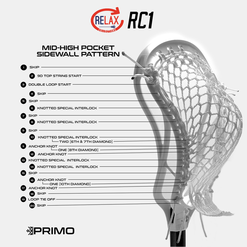 Load image into Gallery viewer, RC1 Lacrosse Head (Strung)

