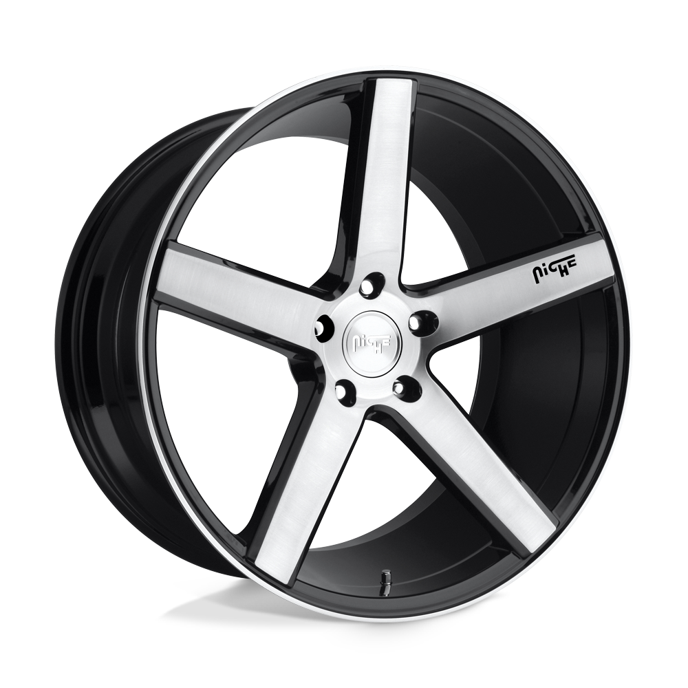 Niche 1 Pc M124 Milan Gloss Black Brushed