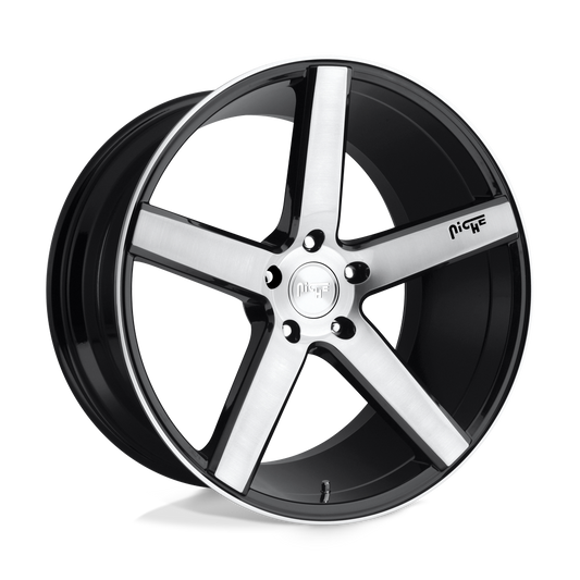 Niche 1 Pc M124 Milan Gloss Black Brushed