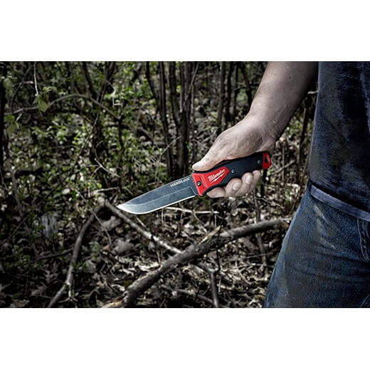 Load image into Gallery viewer, MILWAUKEE 48-22-1928 5" HARDLINE Fixed Blade Knife
