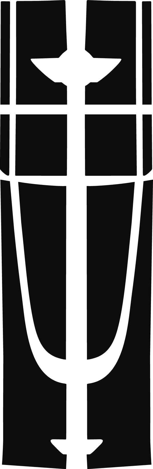 Hood And Trunk Stripe Decals for 2017 Mini Paceman