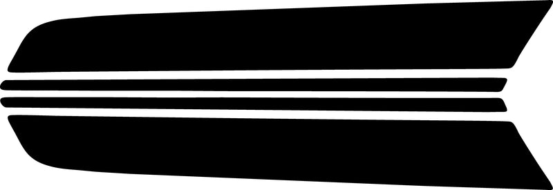 Load image into Gallery viewer, Hood Bonnet Stripe Decals for 2008-2016 Mini Cooper
