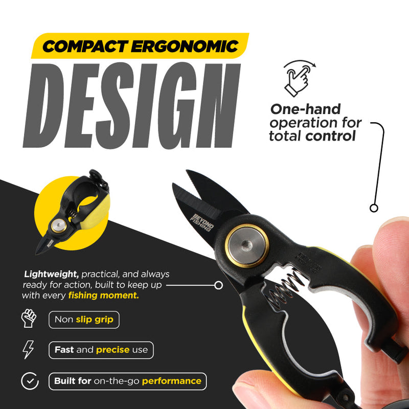 Load image into Gallery viewer, Beyond Fishing Quick Snips Fishing Line Cutter
