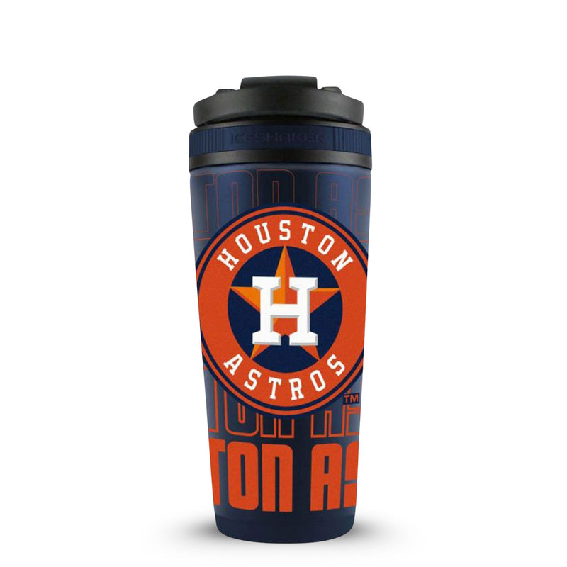 Load image into Gallery viewer, Officially Licensed Houston Astros 26oz Ice Shaker

