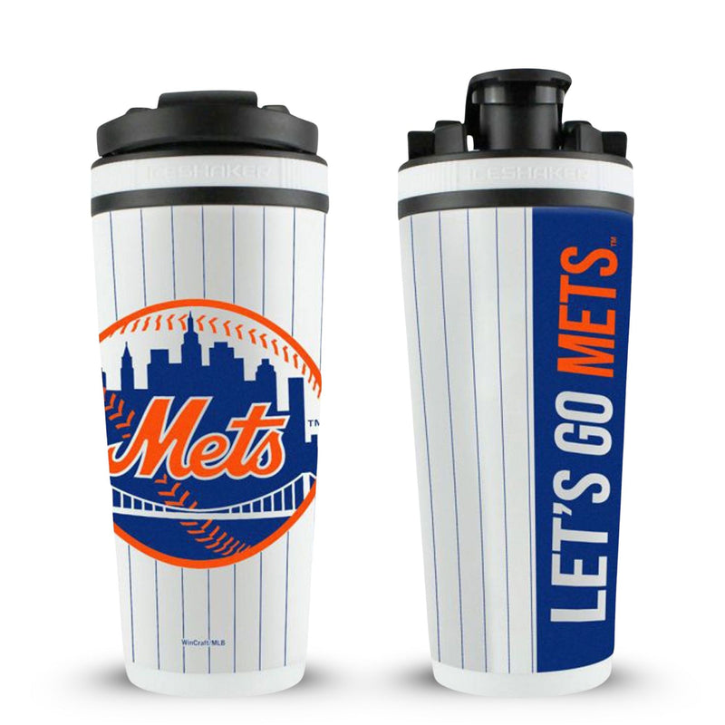 Load image into Gallery viewer, Officially Licensed New York Mets 26oz Ice Shaker
