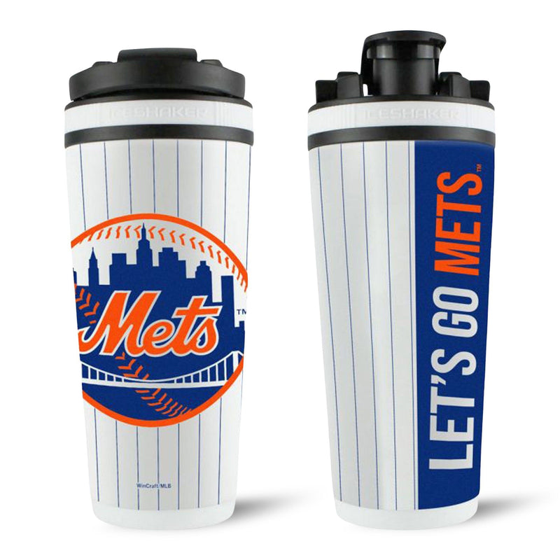 Load image into Gallery viewer, Officially Licensed New York Mets 26oz Ice Shaker
