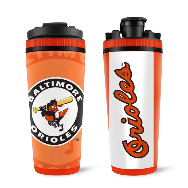 Load image into Gallery viewer, Officially Licensed Baltimore Orioles 26oz Ice Shaker
