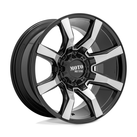 Moto Metal Mo804 Spider Gloss Black Machined