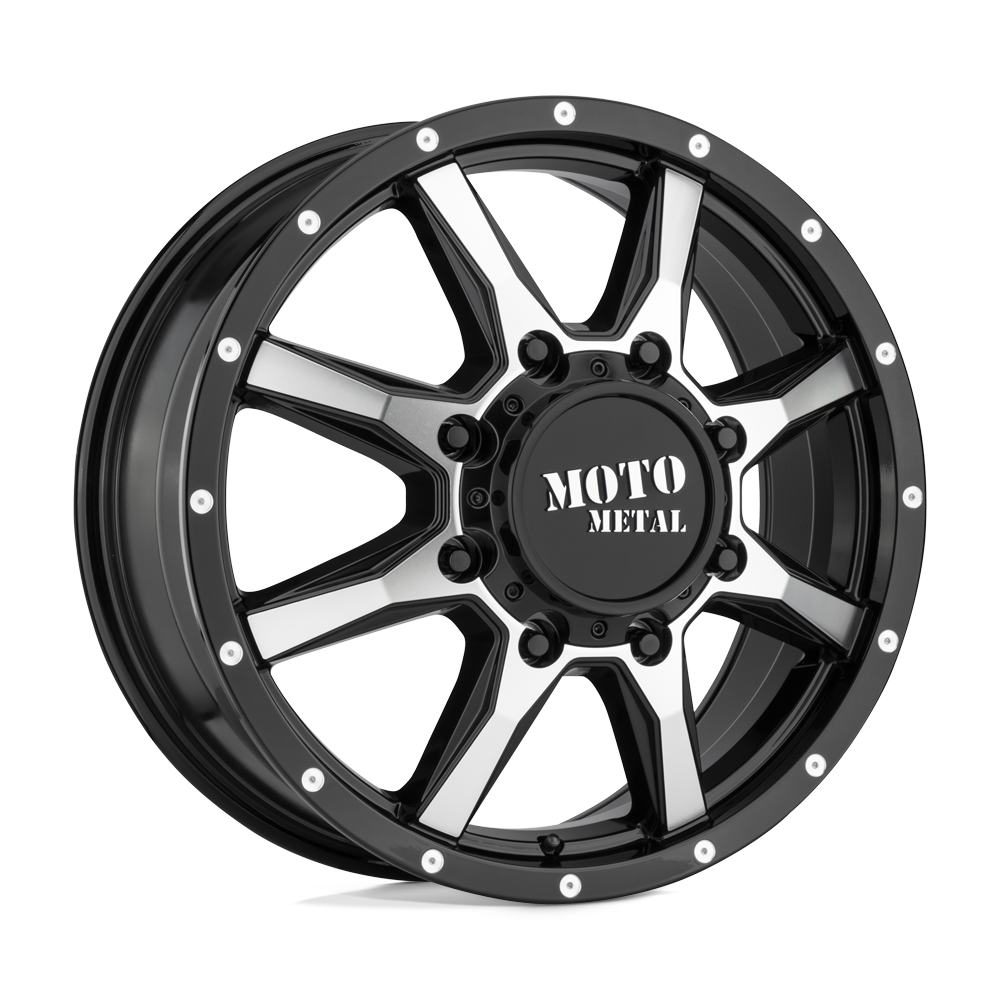 Moto Metal Mo995 Gloss Black Machined Front