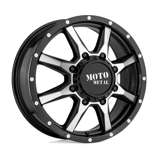 Moto Metal Mo995 Gloss Black Machined Front