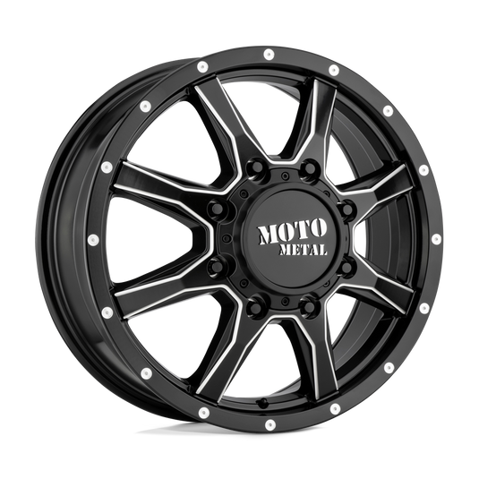 Moto Metal Mo995 Satin Black Milled Front
