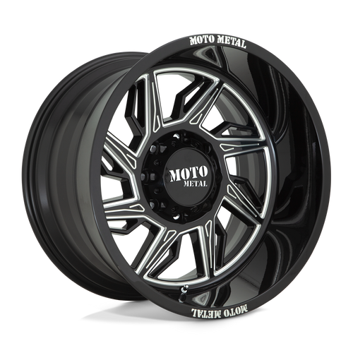 Moto Metal Mo997 Hurricane Gloss Black Milled Left Directional