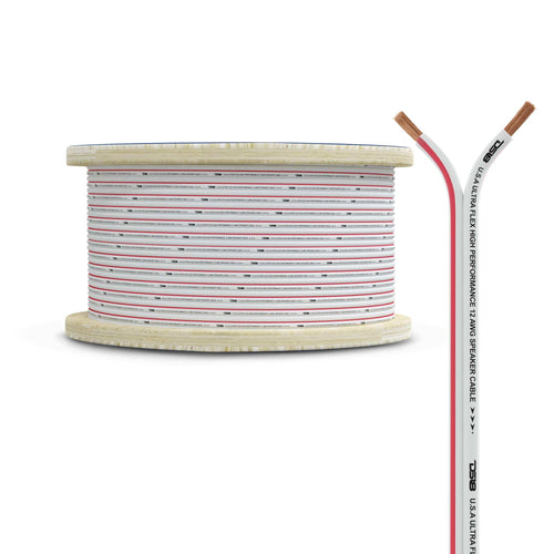 12-GA Marine Grade Tinned 100% Copper OFC Speaker Wire -150 Feet - Skoutley Outdoors LLC