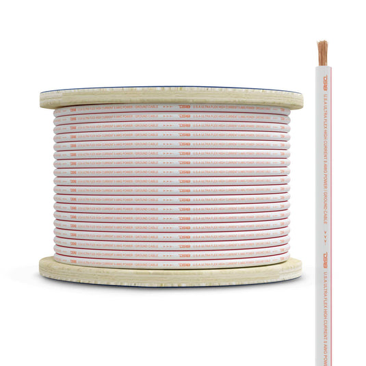 8-GA Marine Grade Tinned 100% Copper OFC Power Wire -100 Feet - Skoutley Outdoors LLC