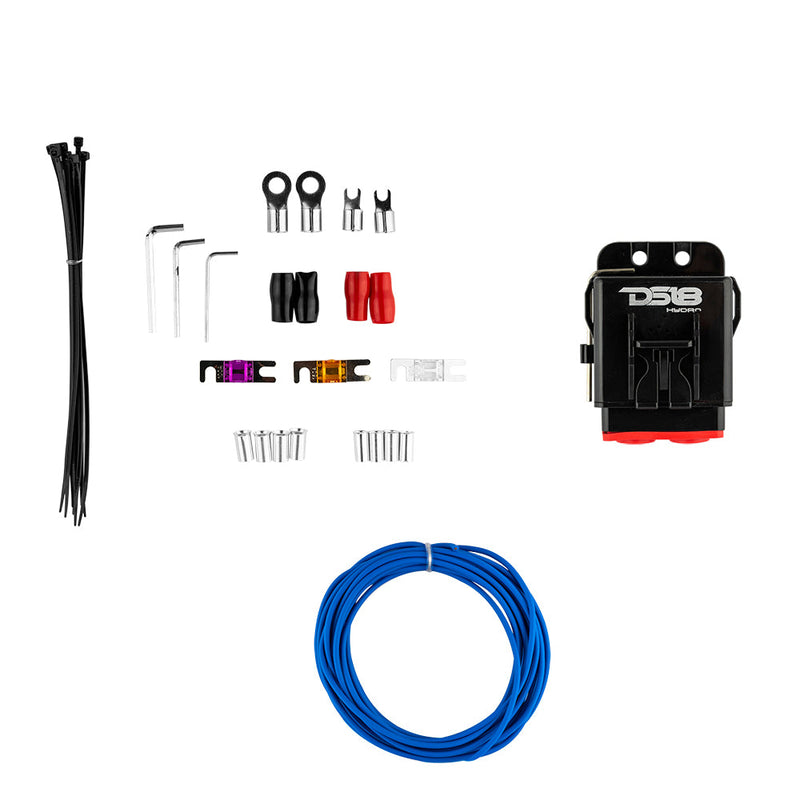 Load image into Gallery viewer, 4-GA Marine Tinned OFC Amplifier Installation Kit - WHITE
